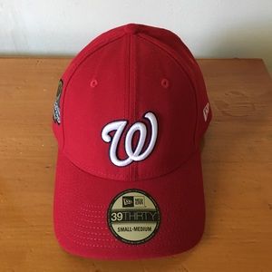 Washington Nationals New Era 2019 World Series Championship 39THIRTY Flex Hat